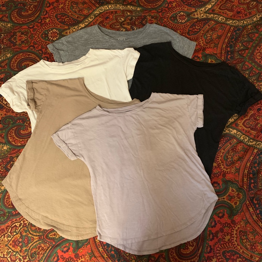 Lot of FIVE Maurice’s 24/7 Classic T-Shirts